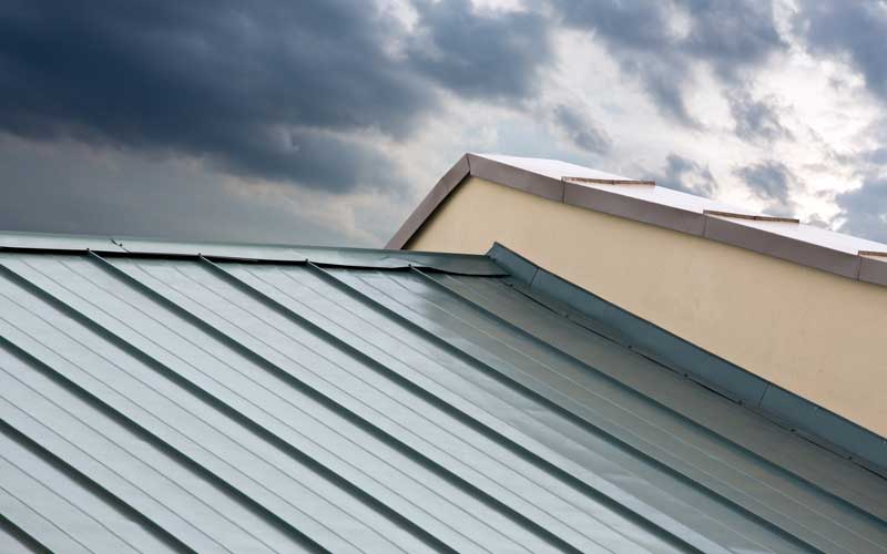 Steel roofing installed on Wichita, KS residential roof