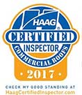2017 haag certified commercial roof inspector