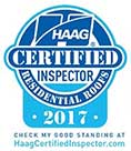 2017 haag certified residential roof inspector