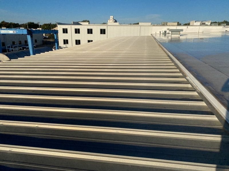 metal roof wichita kansas colwich kansas commercial building