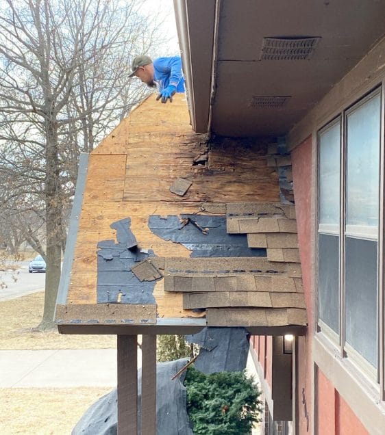 Rhoden Roofing winter roof installation repair in cold weather Wichita Kansas